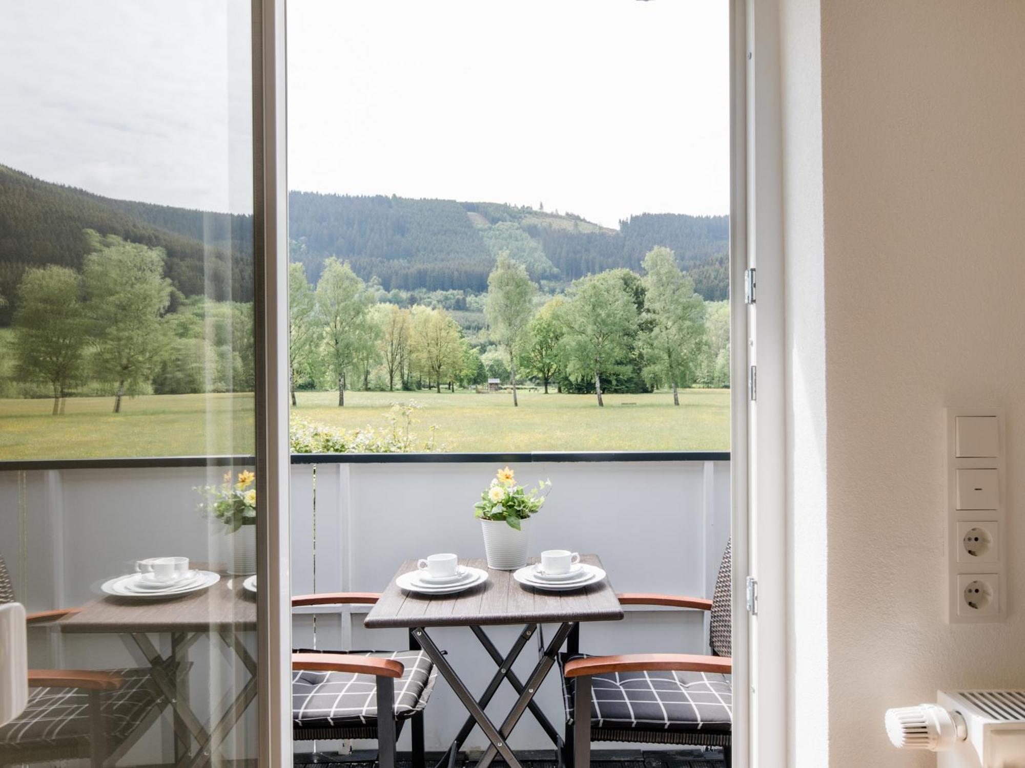 Ferienwohnung Kurparkblicksauerland Lennestadt Bagian luar foto